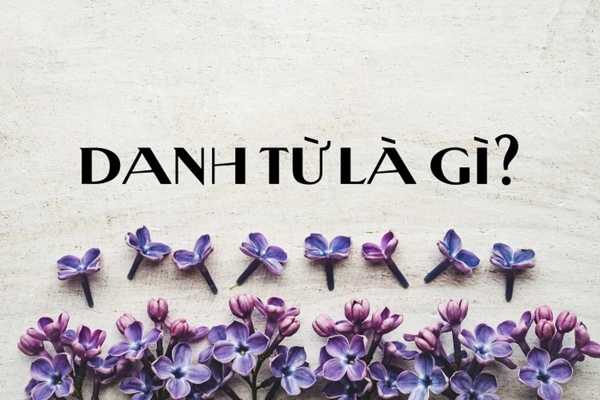 Khái niệm và ví dụ về danh từ