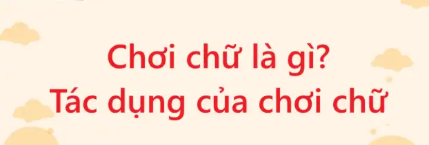 Khái niệm chơi chữ trong ngữ văn