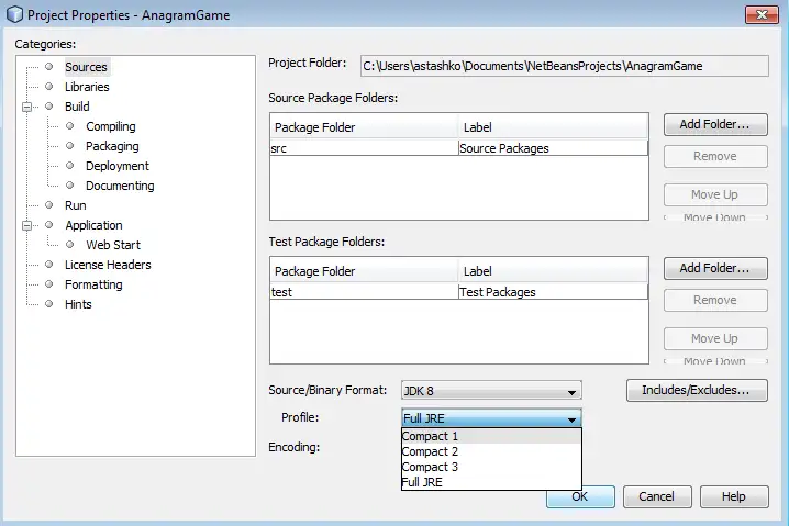 Giao diện NetBeans 8 IDE lập trình Java