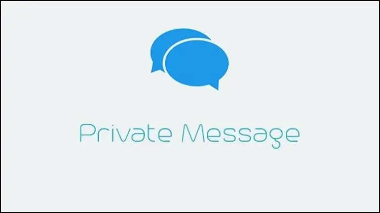 PM là viết tắt của Private Message trong mạng xã hội