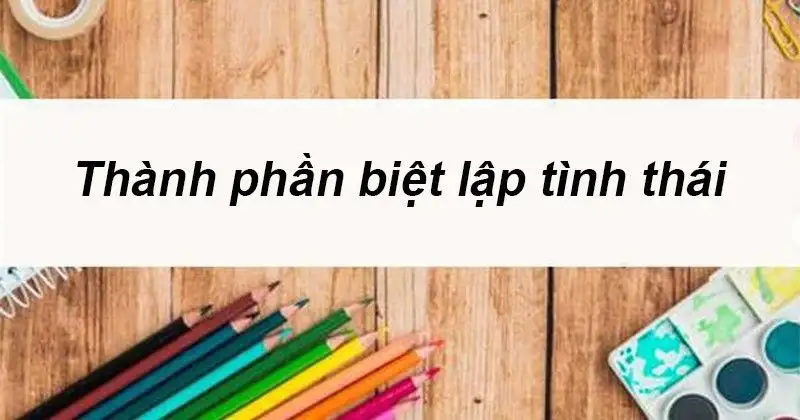Thành Phần Biệt Lập Là Gì? Các Loại Thành Phần Biệt Lập Bạn Phải Biết
