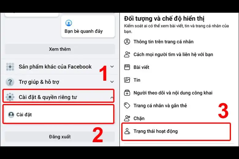 Cách tắt tính năng online trên Facebook Messenger trên PC