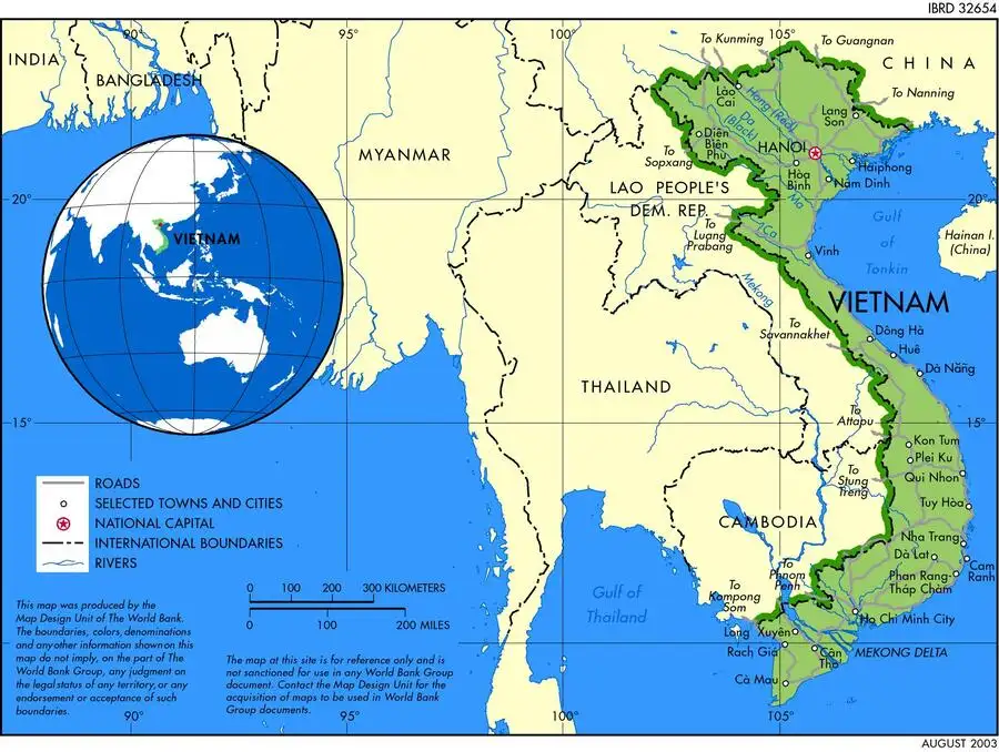 Đặc điểm vị trí nội chí tuyến Việt Nam, khí hậu nhiệt đới gió mùa